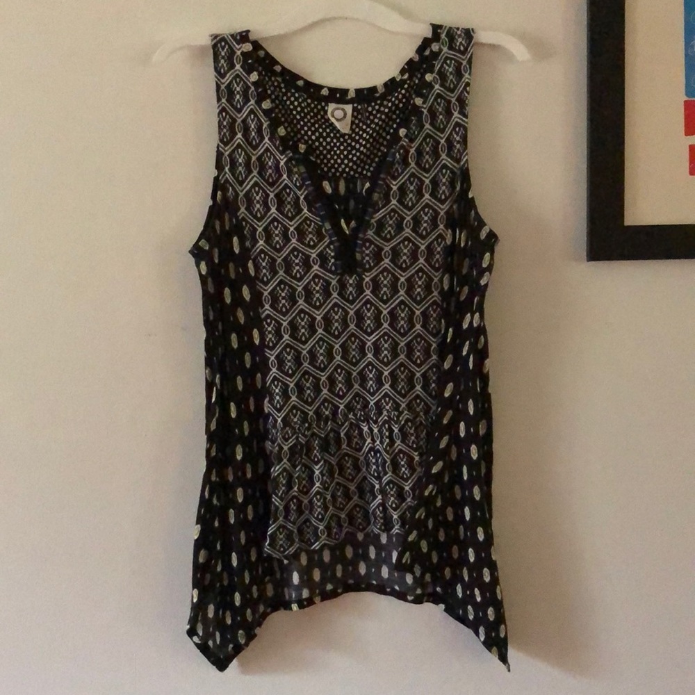 Anthro sleeveless top